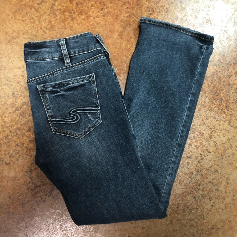 Silver jeans